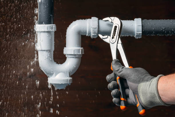 Professional Drain Cleaning technician working in Latham, NY